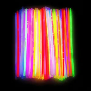 Multi Color Glow Sticks Neon Luminous Bracelets With Connectors Party Accessories Concert Event Plastic