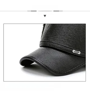 Detail showing high-quality lychee texture leather texture and silver Sport metal badge