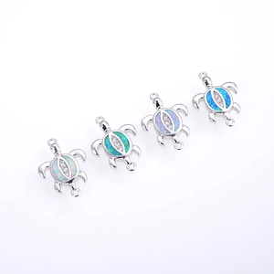 Turtle Bracelet And DIY Connector Copper Opal Zircon Animal Adjustable Bolo Chain Jewelry For Women