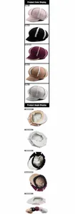 Dettaglio del cappello rosa con spessa fodera in pile bianco per il calore invernale