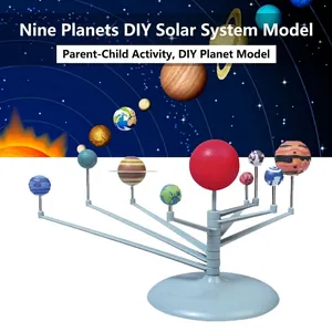 DIY solar system nine planets model kit for educational kids science projects