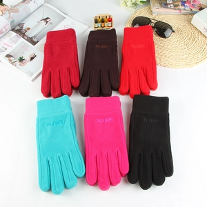 Gants d'hiver thermiques en polaire pour extérieur, disponibles en 6 coloris