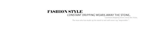 Minimalist white background with elegant black Fashion Style typography and inspirational text