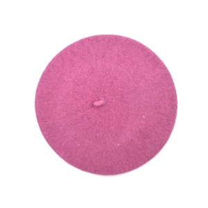 Women Wool Beret Hat French Artist Style Solid Color Winter Warm Vintage Painter Cap For Girls