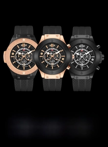 Detailed technical specification table for VAVA VOOM men's waterproof sport watch model VA-215