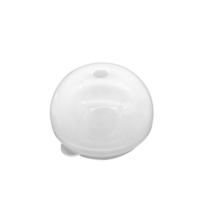 Translucent spherical silicone mold for DIY crystal epoxy resin crafts and round jewelry