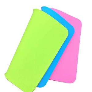 Lot de 3 tapis rectangulaires en silicone coloré pour résine et projets DIY