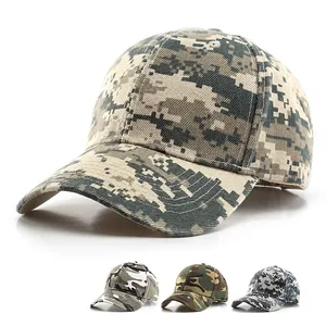Baseball Cap Camouflage Tactical Adjustable Breathable Sun Protection Outdoor Sports Hat For Men Women