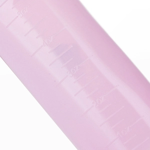 Flacone rosa per parrucchieri con scala graduata 1-5oz per tintura e cura dei capelli