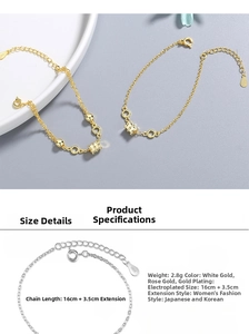 Macro detail of S925 sterling silver chain bracelet with polished cylinder pendants