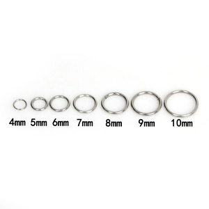 Stainless Steel Jump Rings Open Connectors For Jewelry Making DIY Handcrafted Necklace Bracelet Supplies
