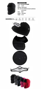 Winter bomber hat dimensions 58cm circumference with waterproof fabric detail