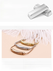 Gros plan détaillé du bracelet en acier inoxydable 316L avec incrustation de zircone