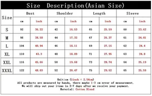 Detailed Asian size chart for women hoodie with bust, length, and sleeve measurements
