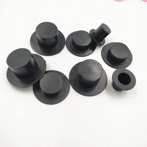 Lot de 8 mini chapeaux noirs en plastique pour bonhommes de neige et bricolage de Noël