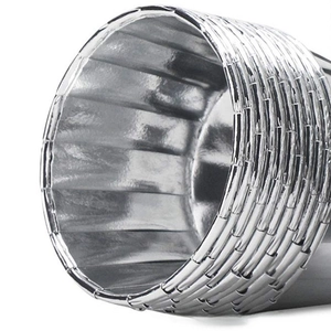 Macro shot of silver aluminum foil muffin cups showing metallic texture and pleated edges