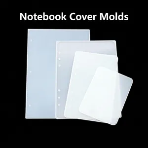 DIY Καλούπια Σιλικόνης Για Εξώφυλλο Σημειωματάριου Με Ανταλλακτικά Χαρτιού Και Μεταλλικούς Κρίκους Βιβλιοδεσίας