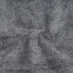 Winter knitted hat and neck warmer set featuring thick grey faux fur lining for warmth