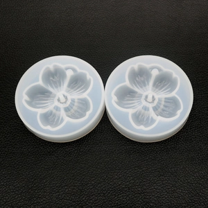 Stampo In Silicone A Forma Di Fiore Di Ciliegio Per Ciondoli In Resina Gioielli Superficie A Specchio Fai Da Te