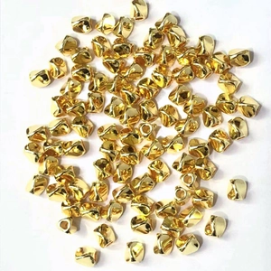 14K gold filled twisted triangular spacer beads for DIY jewelry making and bracelets