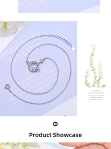 Detail of S925 sterling silver planet pendant necklace with sparkling micro-inlaid stones