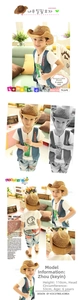 Detail of kids brown straw cowboy hat with breathable hollow weave and adjustable chin strap