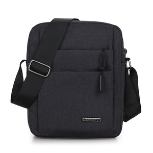 Men Crossbody Bag Waterproof Oxford Fabric Multi Pocket Business Casual Messenger With Adjustable Strap