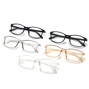 Lightweight TR90 anti-blue light glasses frames in various colors for men and women