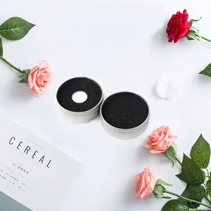 Makeup Brush Cleaner Sponge Box Dry Color Removal Quick Wash Tinplate Portable Cosmetic Tool