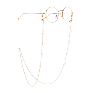 Catena Per Occhiali Moda Antiscivolo Rame Metallo Ciondolo Luna Cordino Per Occhiali Minimalista Fatto A Mano Per Donne