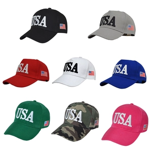 American Patriot Baseball Cap USA Flag 3D Embroidered Sun Hat Acrylic Wool Blend Adjustable Sports Cap For Men Women