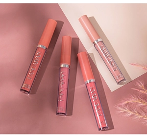 HANDAIYAN matte liquid lipstick set, waterproof and long-lasting makeup detail view.