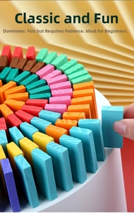 Detailed close-up of colorful wooden dominoes showing natural wood grain and texture