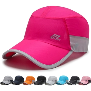 Men Women Mesh Baseball Cap Quick Dry Breathable Sun Protection Outdoor Sports Hiking Adjustable Peaked Hat