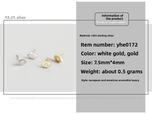 Detailed comparison of S925 sterling silver evil eye studs in gold and silver finishes