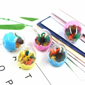 Ensemble de Gommes Bébé Dinosaure Mignon Créatif Gommes en Caoutchouc Animal de Dessin Animé pour Enfants École Cadeau