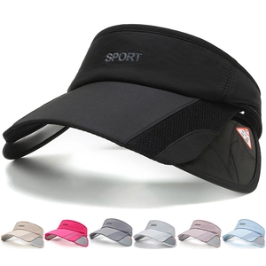 Chapeau Visière Solaire D'été Pour Femmes Casquette À Toit Vide En Maille Respirante Avec Bords Latéraux Rétractables Pour Le Sport