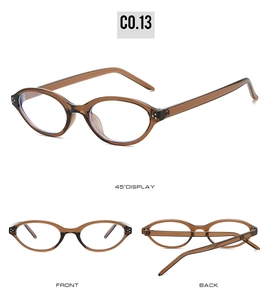 Lunettes de soleil ovales en écaille avec rivets vue de face, de dos et sous plusieurs angles