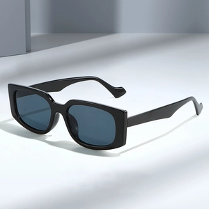 Mode Vierkante Zonnebril Voor Vrouwen Mannen PC Frame AC Lens UV400 Bescherming Retro Gestreepte Schildpad Buiten Zonnebril