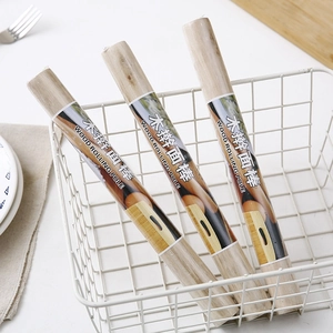 Rodillo De Cocina De Madera Maciza Natural Rodillo Para Masa Antiadherente Para Pizza Pasta Empanadillas Herramientas De Cocina