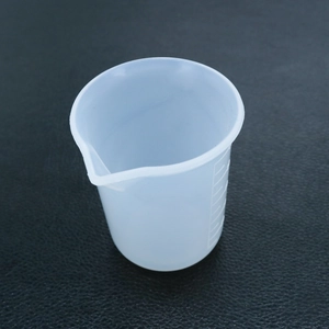 Silicone Measuring Cup With Graduated Scale And Spout For DIY Resin Craft Jewelry Making Tool Non Stick Flexible
