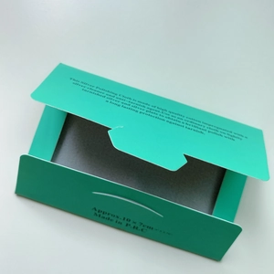 Premium turquoise silver polishing cloth packaging in high quality cotton 10x7cm size