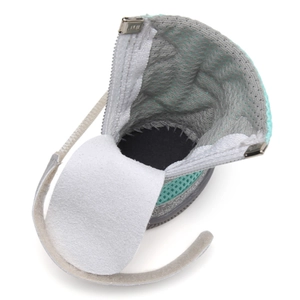 Chaussures de sport respirantes pour chiens vert menthe avec maille et semelle en caoutchouc