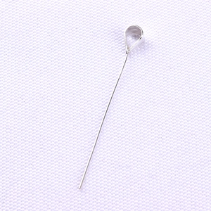 S925 sterling silver drop-shaped head pin accessory for DIY jewelry making and beads