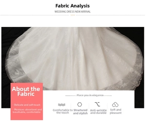Detailed close-up of white bridal lace fabric with exquisite vine embroidery patterns