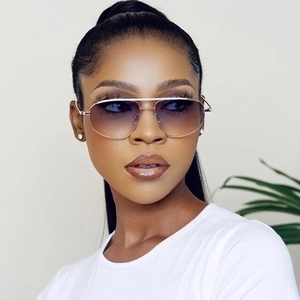 Aviator Sunglasses Metal Frame Double Bridge UV400 Protection Retro Trendy Pilot Eyewear For Men Women