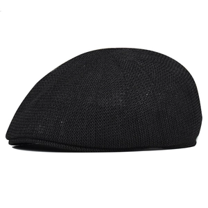 Breathable Mesh Ivy Cap Lightweight Solid Color Sun Protection Flat Hat For Men And Women Casual Summer Outdoor