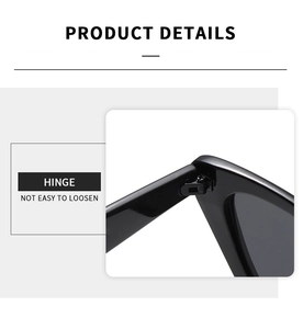 Vue détaillée du mécanisme de charnière robuste sur les lunettes de soleil vintage