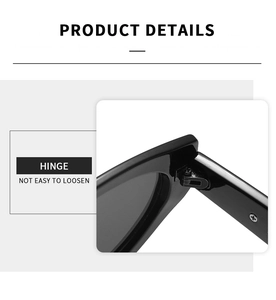 Close-up of durable reinforced metal hinge design on vintage cat eye sunglasses