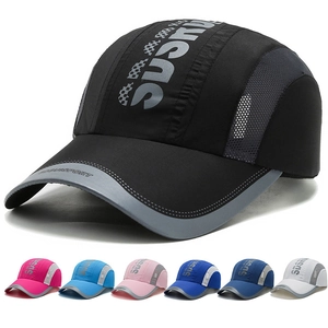 Kids Baseball Cap Quick Dry Mesh Breathable Sun Protection Outdoor Sports Adjustable Hat For Boys And Girls